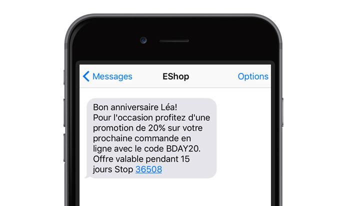 SMS Fidelisation