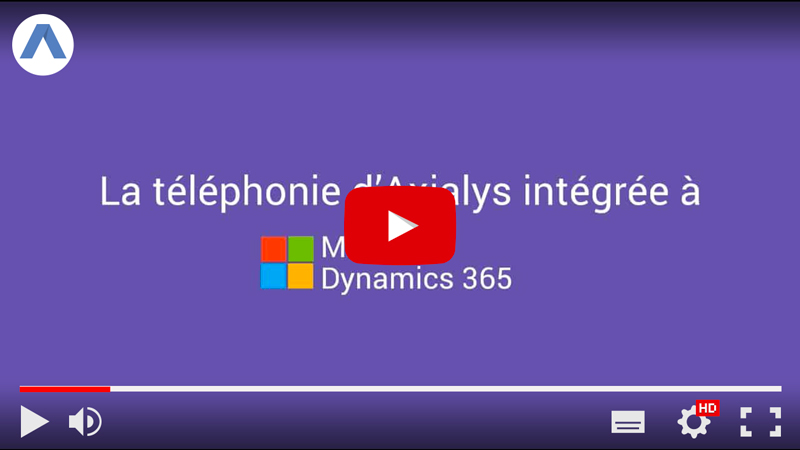 La téléphonie d’Axialys intégrée à Dynamics 365