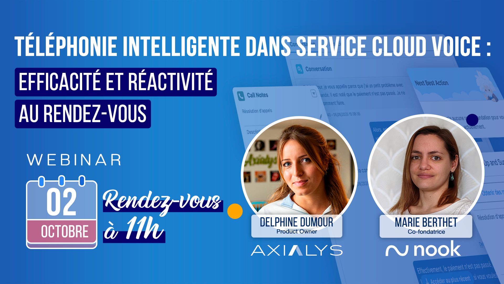 Webinar Axialys-Nook - Téléphonie dans Service Cloud voice